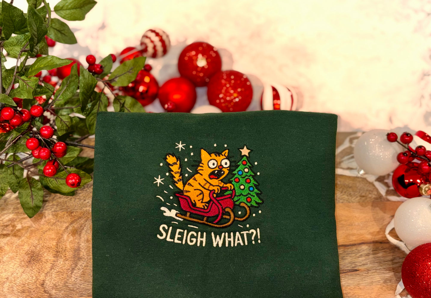 Sleigh What Crewneck