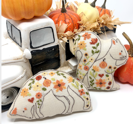 Autumn Animal Pillows by Tiny Modernist