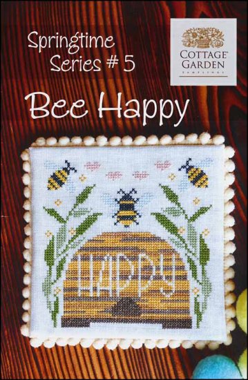 Springtime Series #5 - Bee Happy by Cottage Garden Samplings