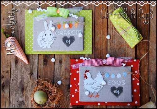 Carrots and Eggs by Madame Chantilly
