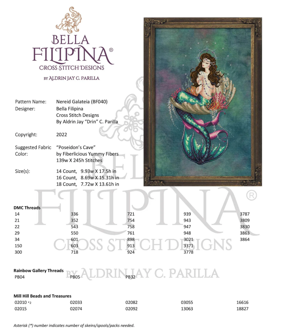 Nereid Galateia by Bella Filipina