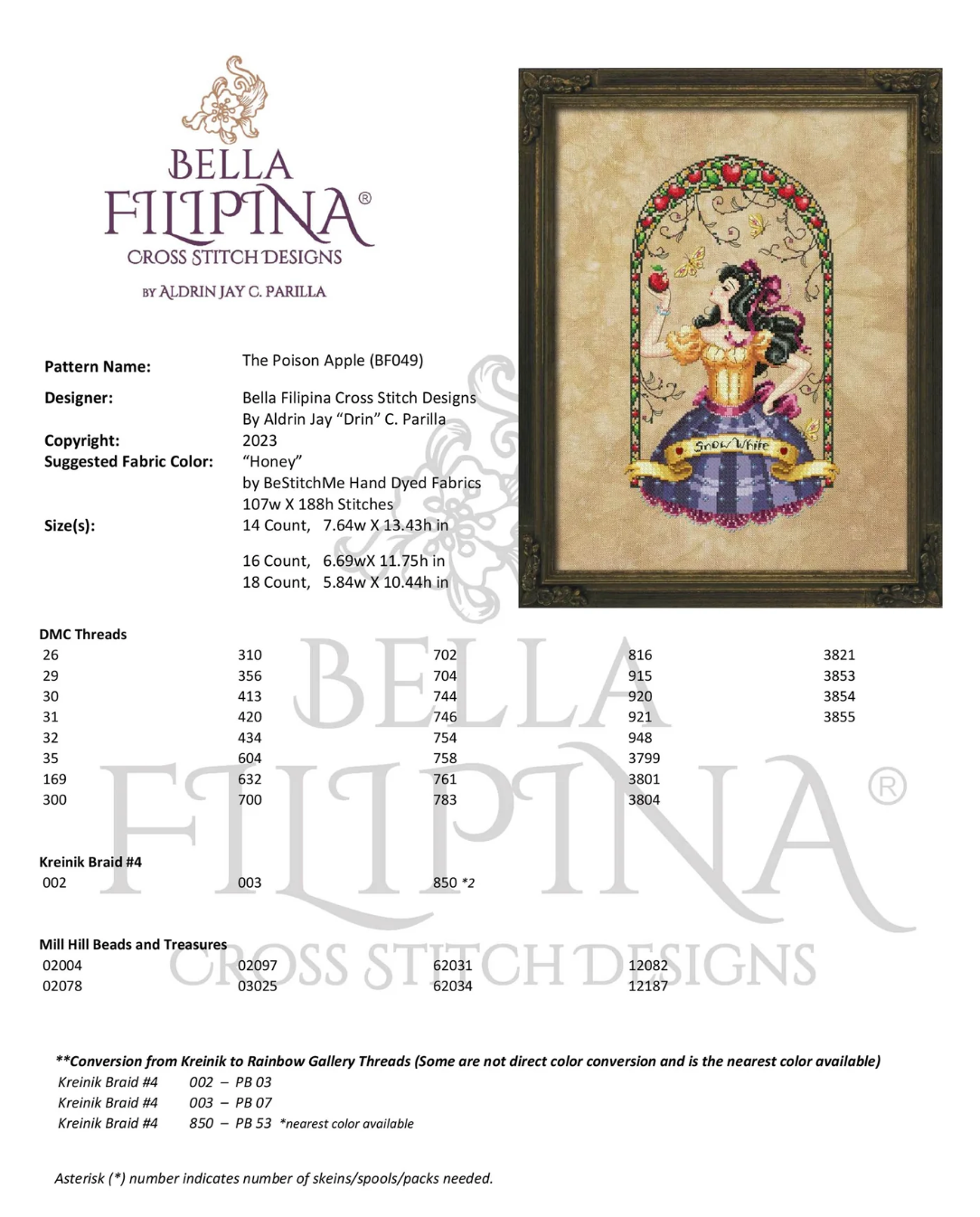The Poison Apple by Bella Filipina