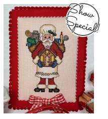 Baking Lover's Santa by Frony Ritter Designs