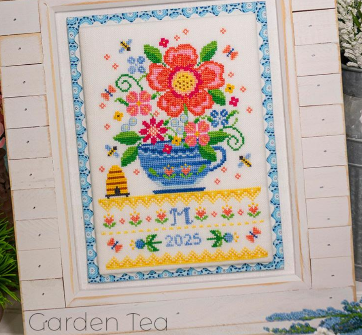 Garden Tea by Cherry Blossoms