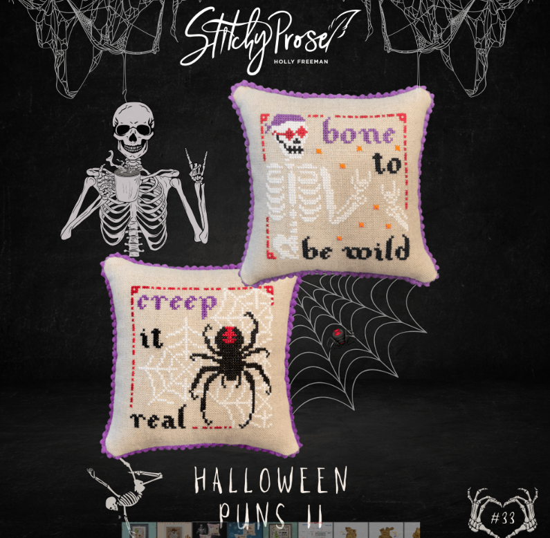 Halloween Puns II by Stitchy Prose