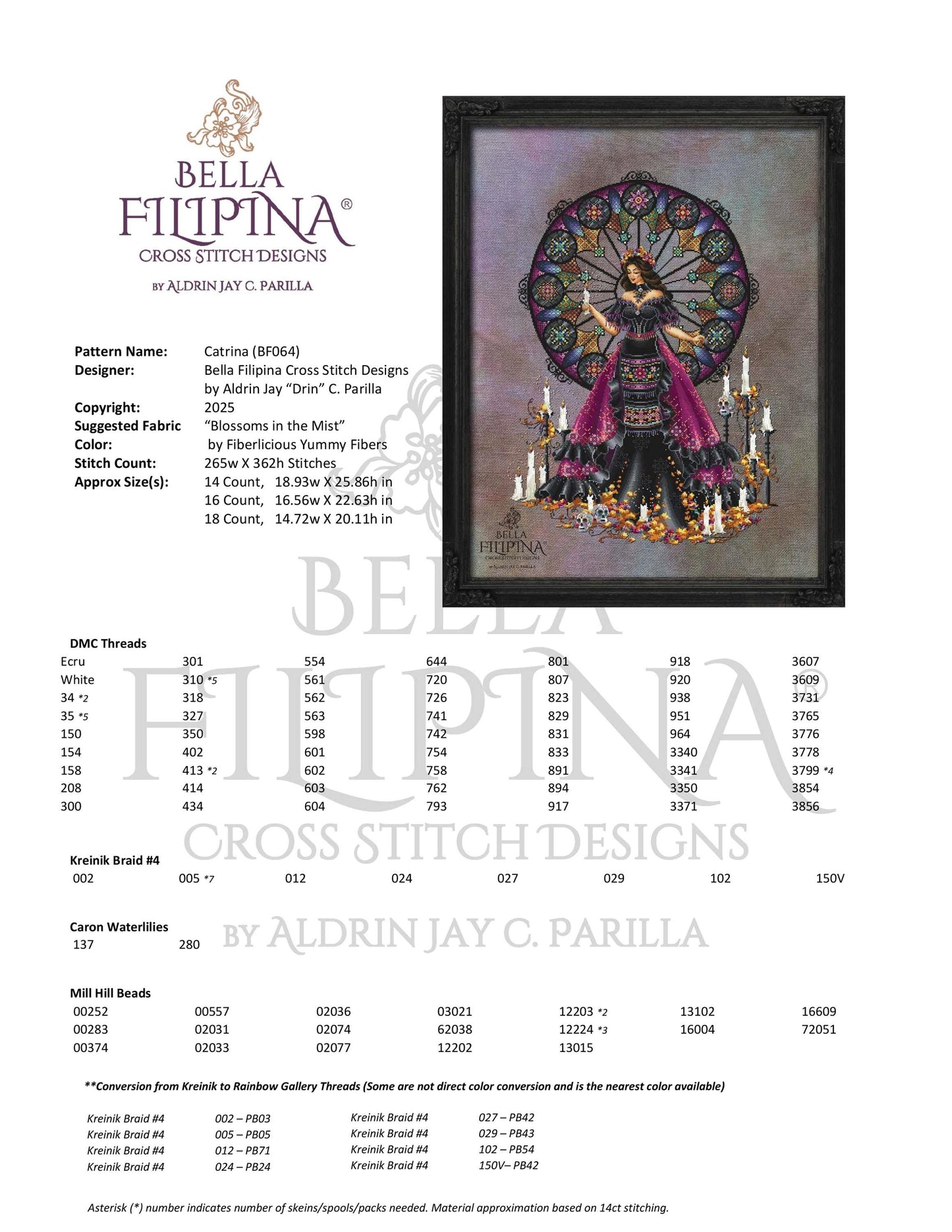 La Catrina by Bella Filipina