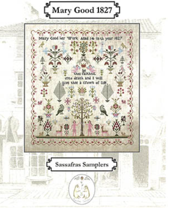 Mary Good 1827 by Sassafras Samplers