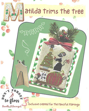 Matilda trims the tree by Finally a Farmgirl