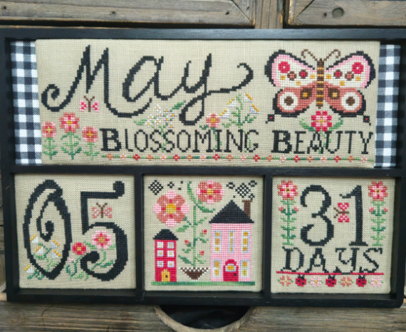 May Blossoming Beauty by Quaint Rose Needlearts