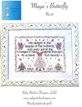 Maya's Butterfly by Salty Stitcher Designs