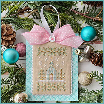 Christmas Church by Country Cottage Needleworks