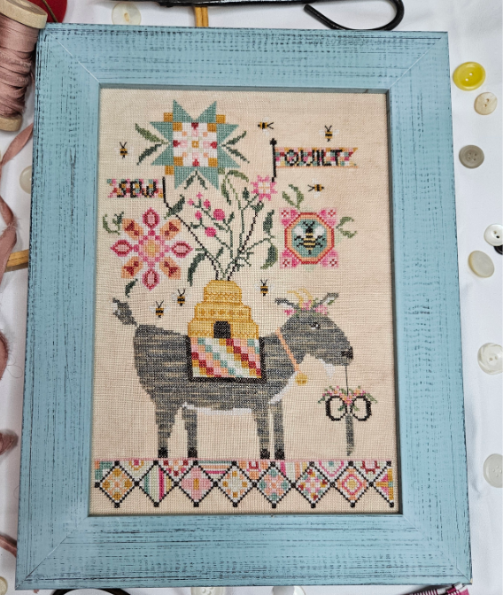 Quilting Nanny by Quaint Rose Needlearts