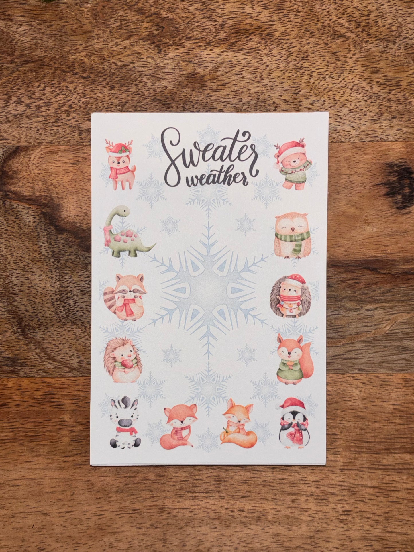 Whimsical Notepad