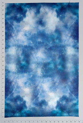 Dreamscape Sky Blue by Fabric Flair - Aida 18 Count Opal 27"x36"