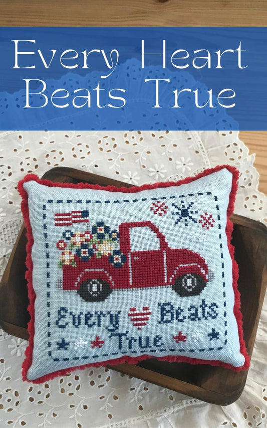 Every Heart Beats True by Annie Beez Folk Art