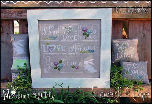 Flowers and Love by Madame Chantilly
