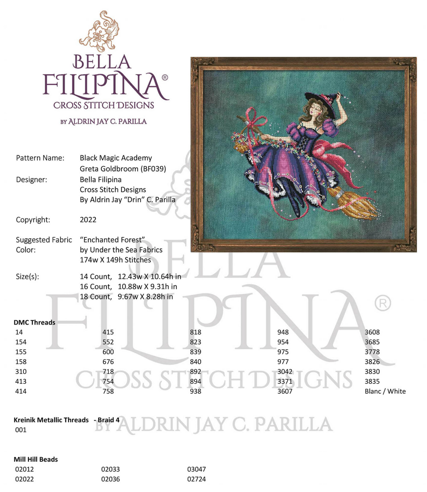 Greta Goldbroom by Bella Filipina