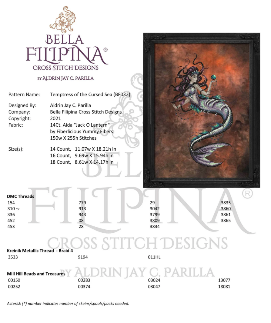 Temptress of the Cursed Sea by Bella Filipina