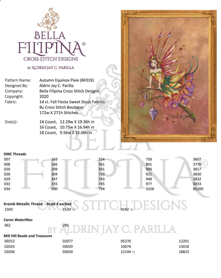 Autumn Equinox Pixie by Bella Filipina