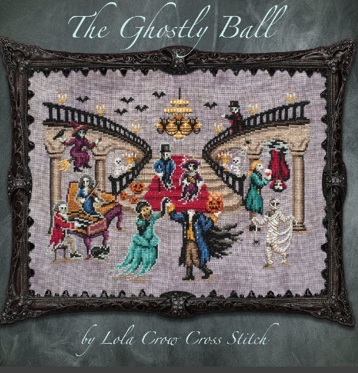 The Ghostly Ball by Lola Crow Cross Stitch