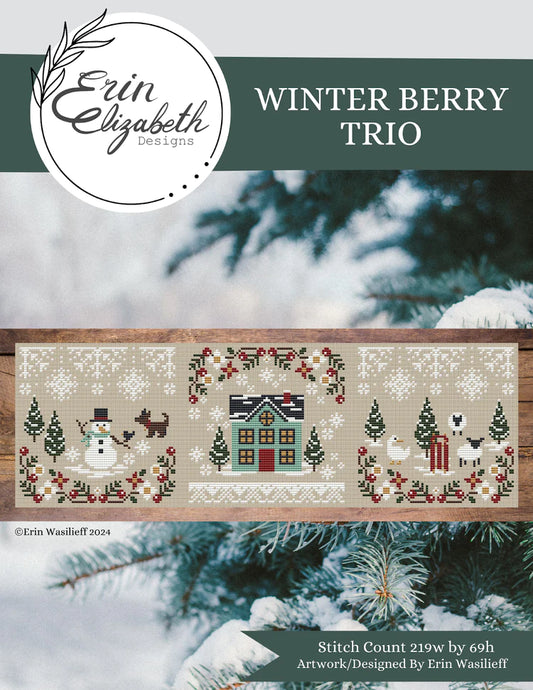 Winter Berry Trio by Erin Elizabeth Designs