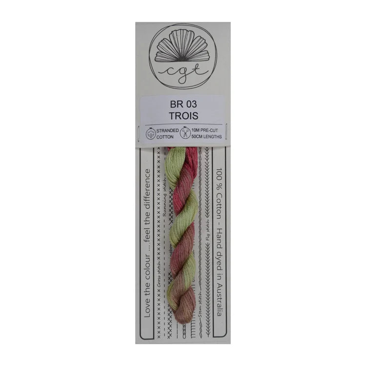 BR03 Trois by Cottage Garden Threads