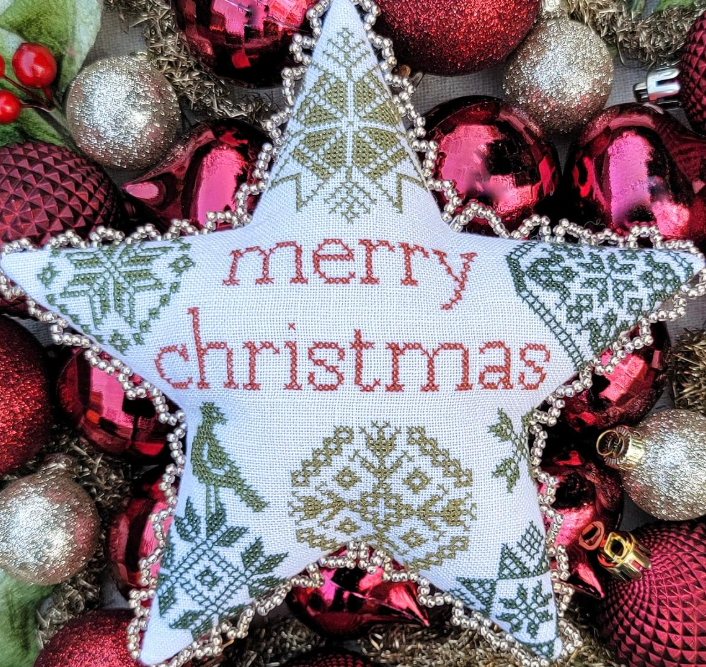 Quaker Christmas Star by Hello from Liz Mathews