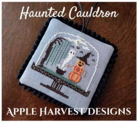 Haunted Cauldron by Apple Harvest Designs