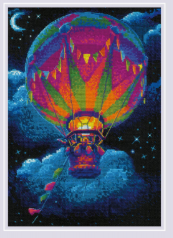 Hot Air Balloon by Riolis