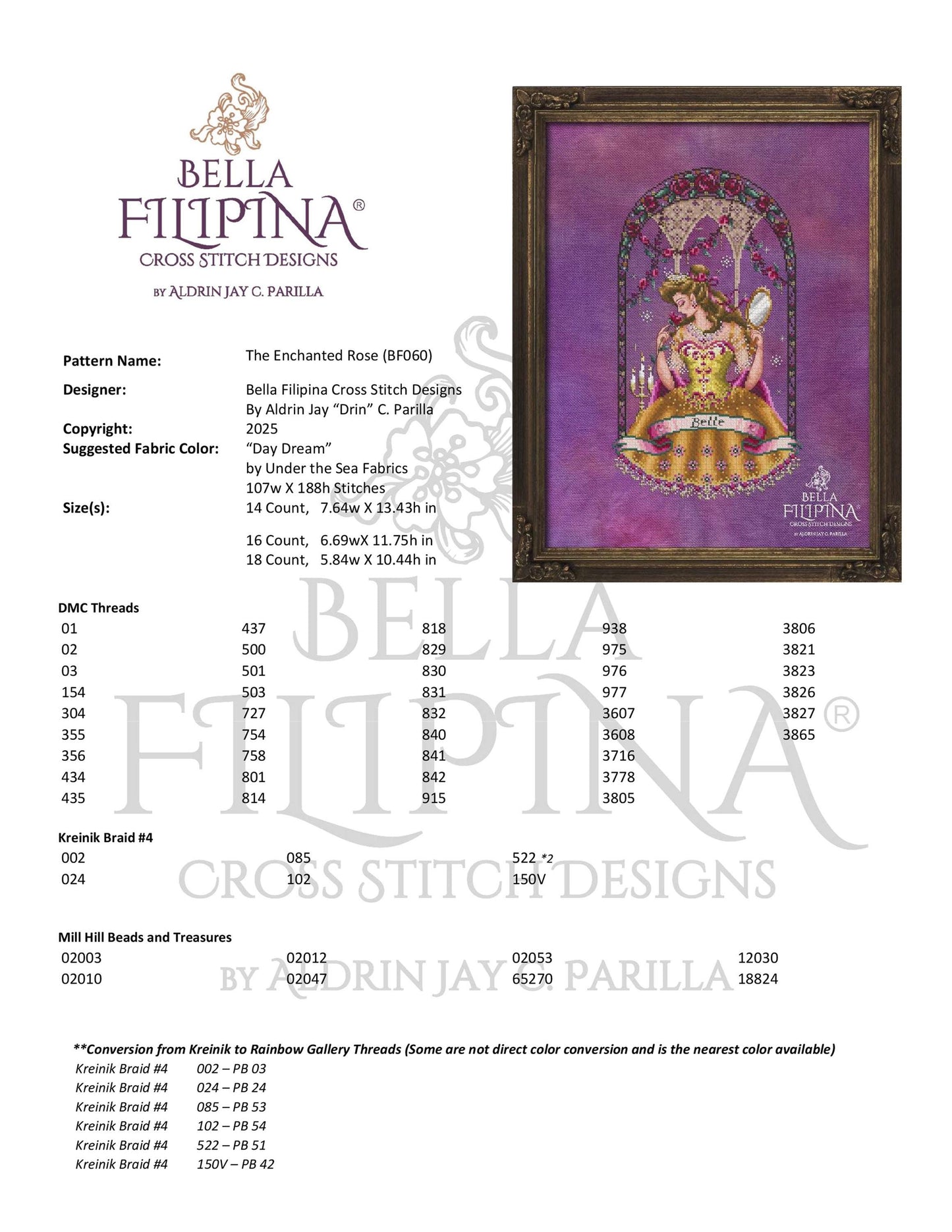 The Enchanted Rose by Bella Filipina
