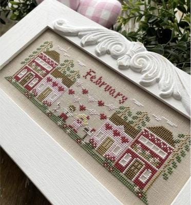 Monthly Mini Village by Country Cottage Needleworks