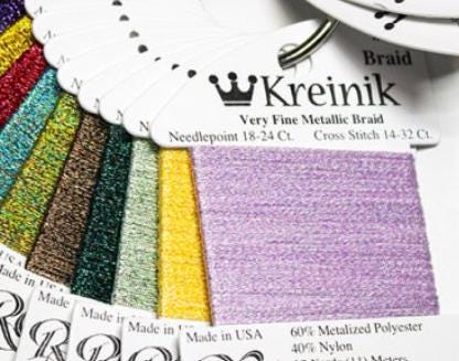 Kreinik #4 Braid (Various Colors)