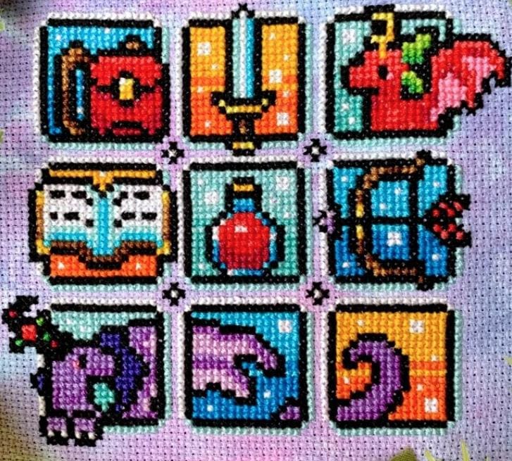Adventure Squares by FlossyFoxShop