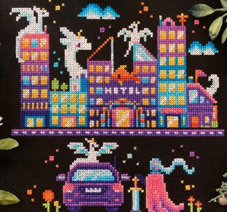 Dragon City by FlossyFoxShop