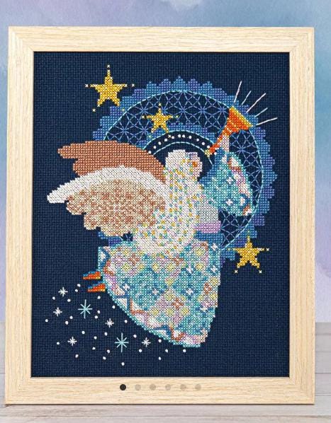 Patchwork Angel by Counting Puddles