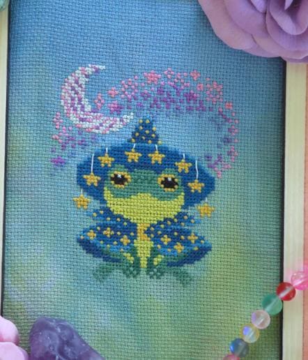 Froggy Magic by Bad Stitch