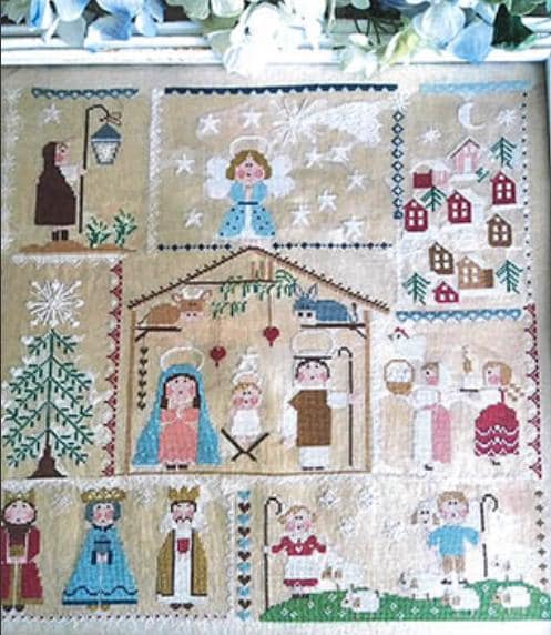 Nativity in Quilt by Cuore e Batticuore