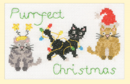 Purrfect Christmas by Bothy Threads